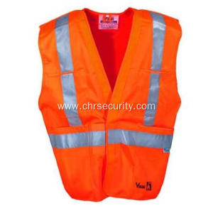 Orange Flame Resistant Hi Vis Vest